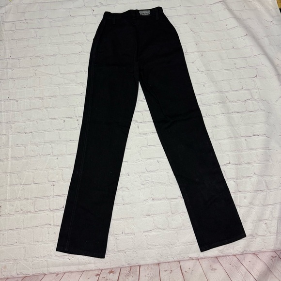ROCKY MOUNTAIN CLOTHING CO women’s black denim jeans vintage 80s size 22 EUC - Picture 10 of 16